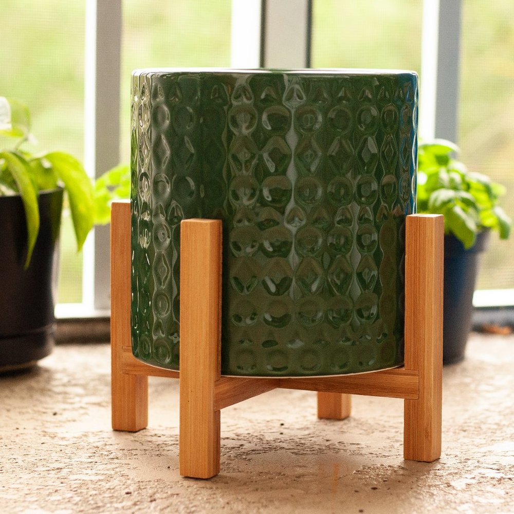 Modern Mid Century Desk Planter
